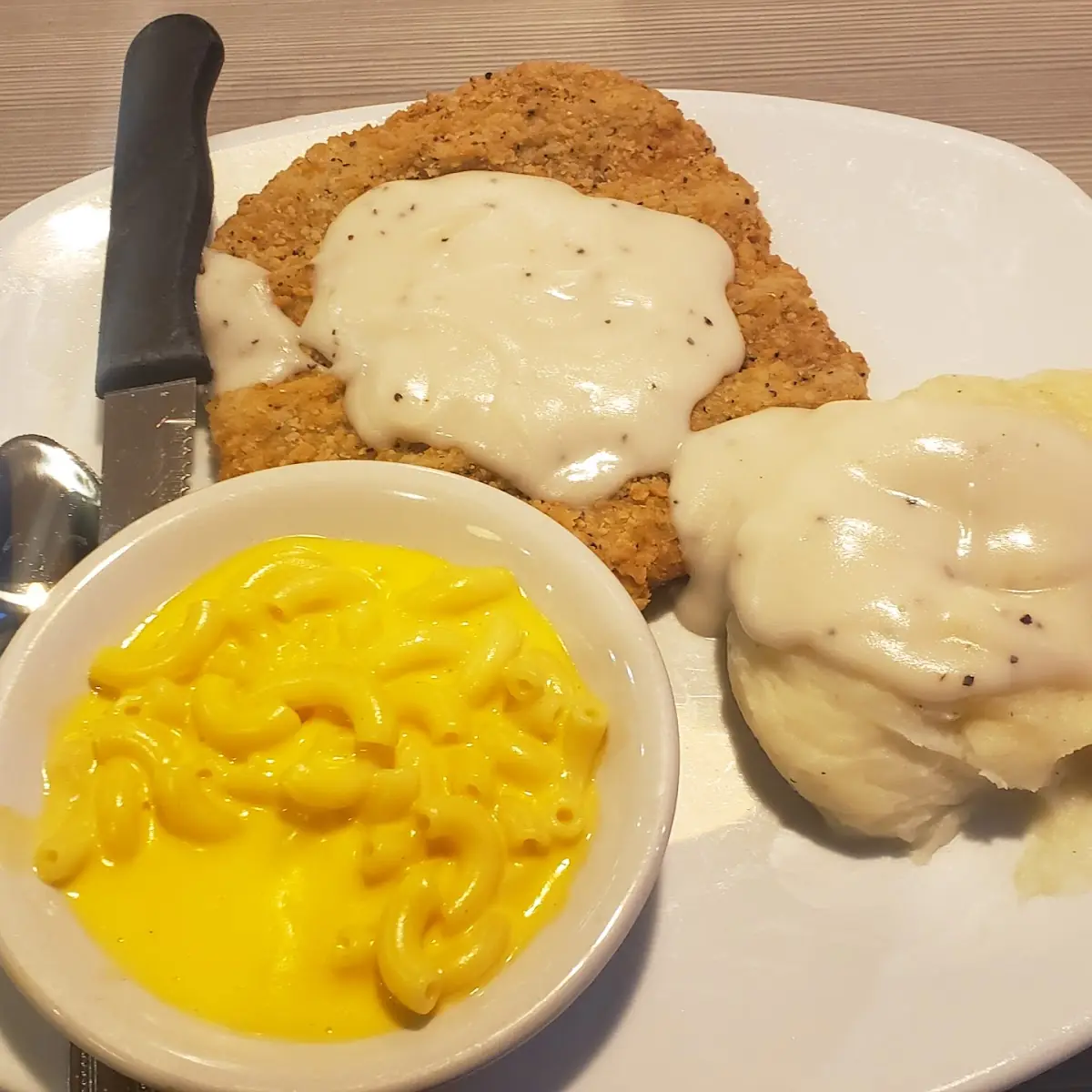 Chicken Fried Steak and Mashed Potatoes