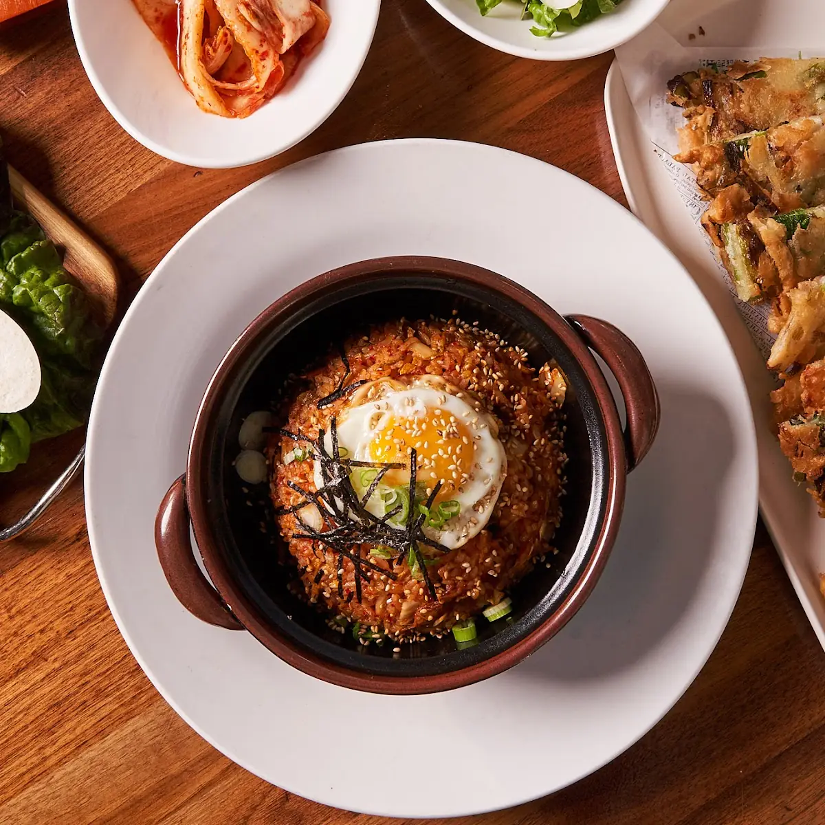 Beef Tartare Stone Pot Bibimbap