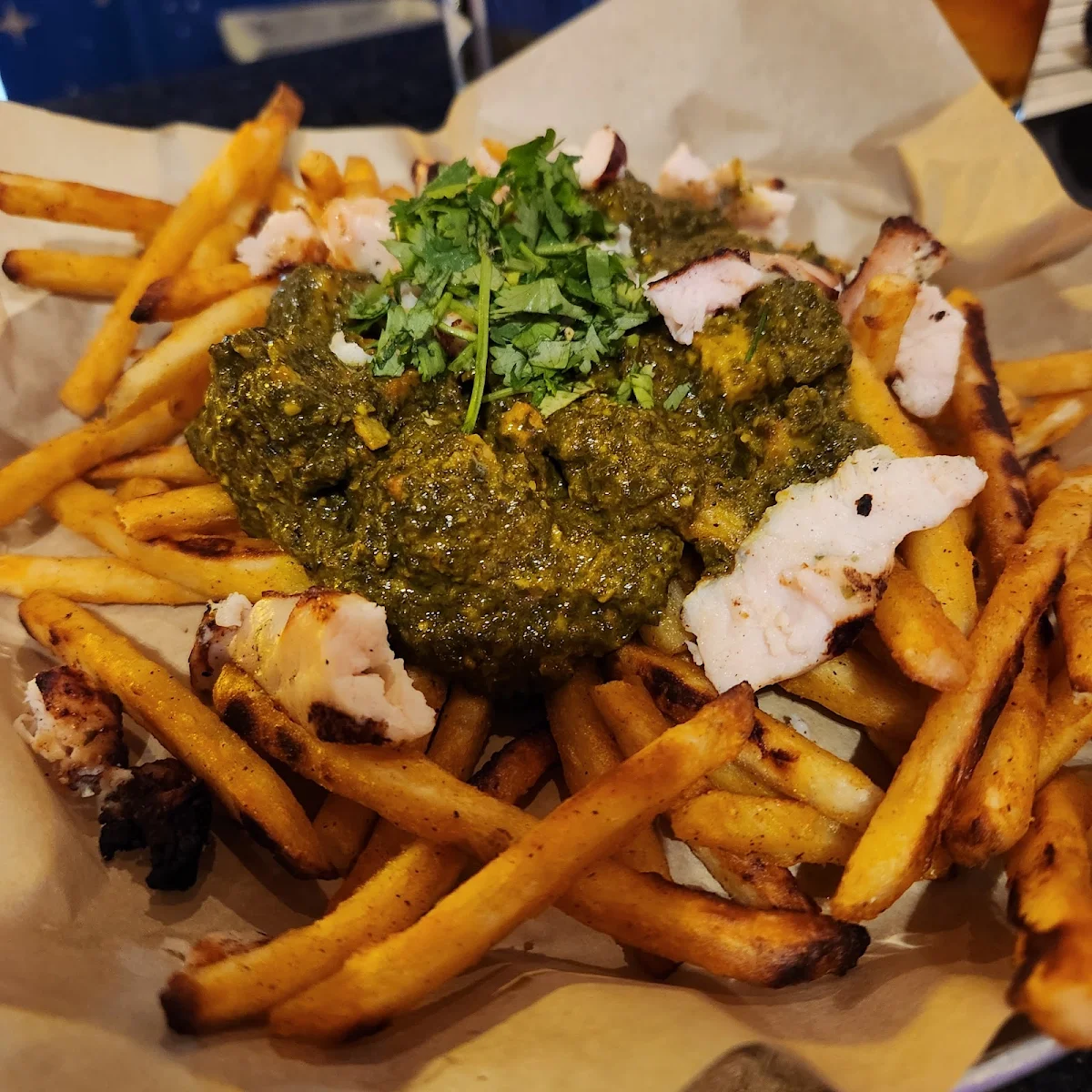 Saag Paneer Poutine