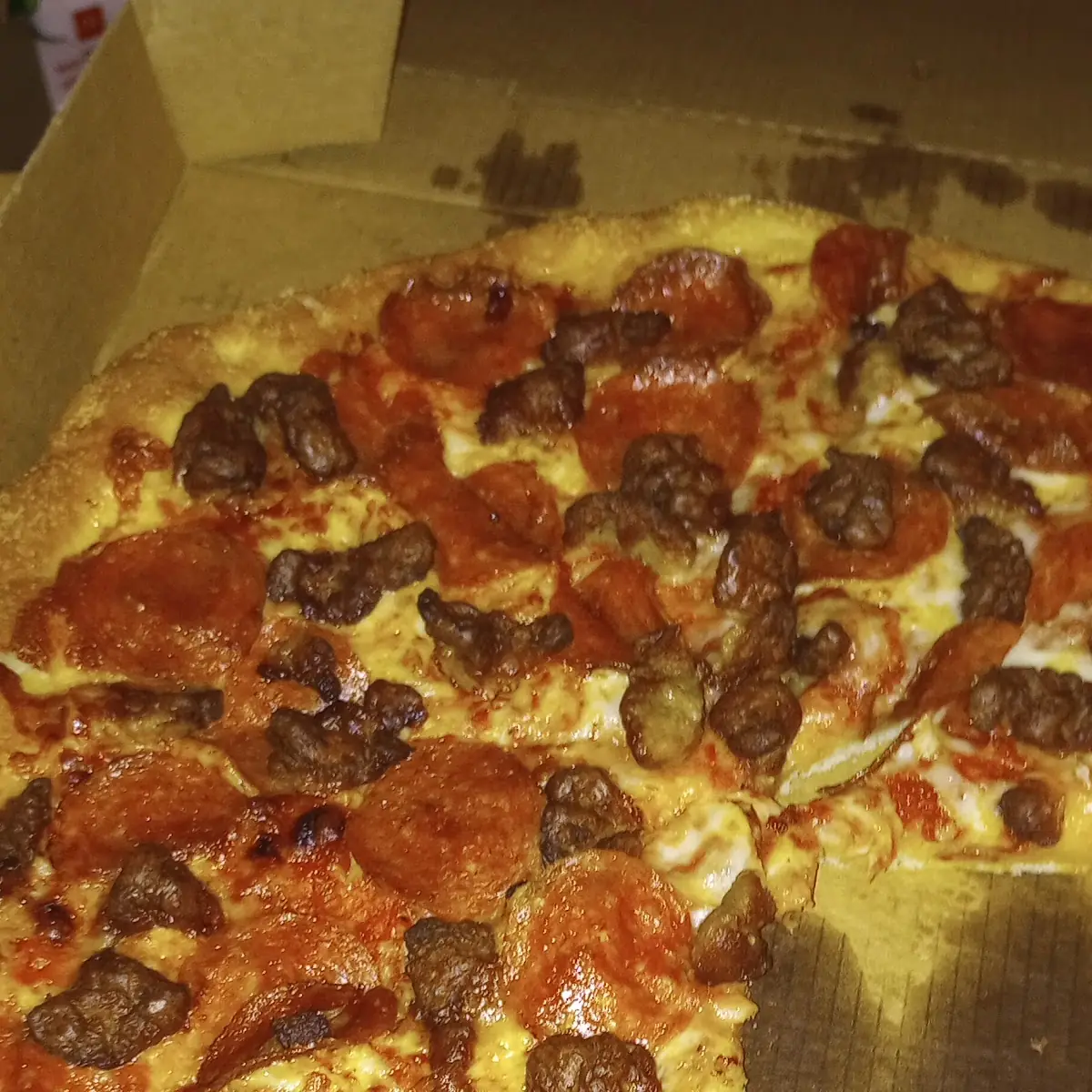 Burnt Pizza