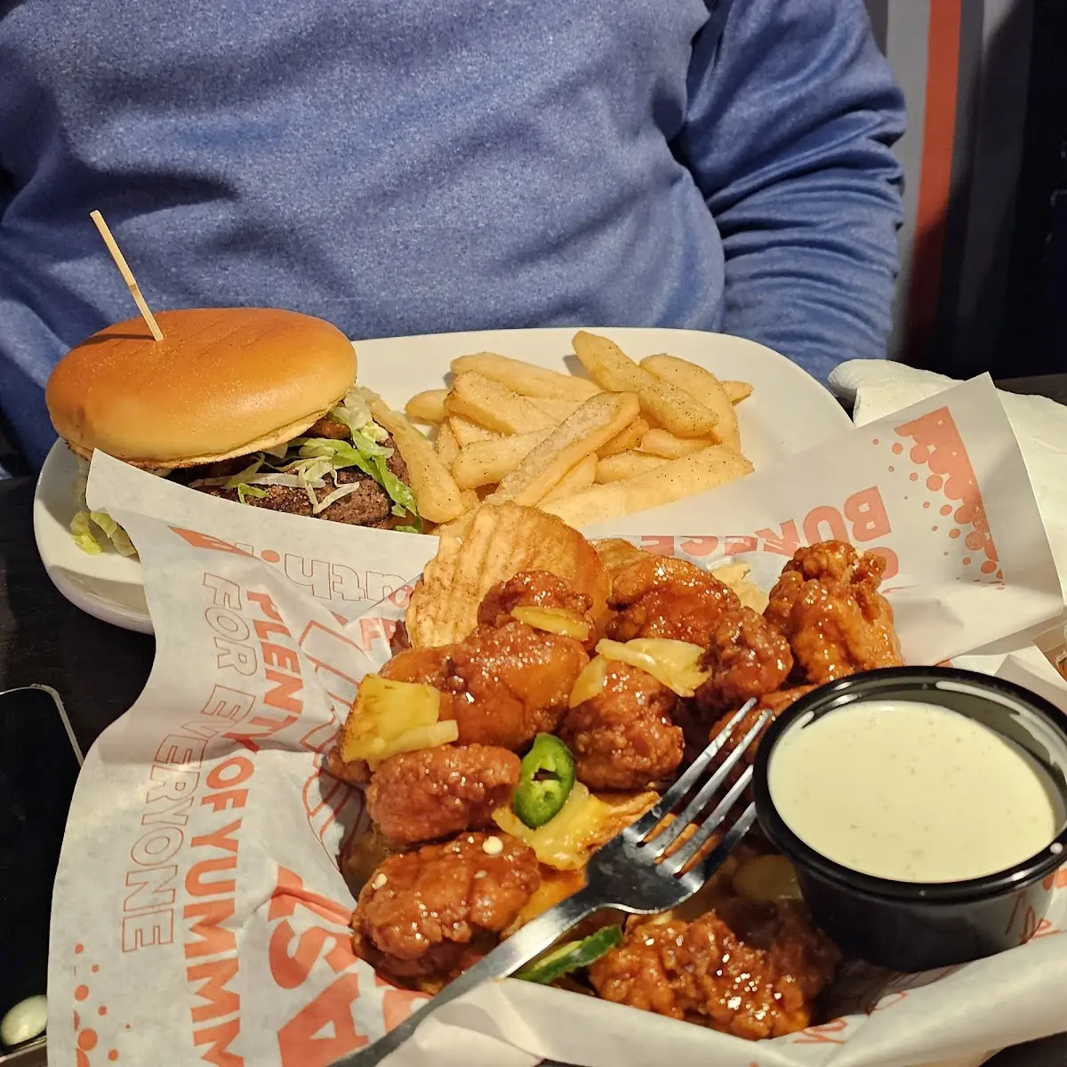 Hot Boneless Wings