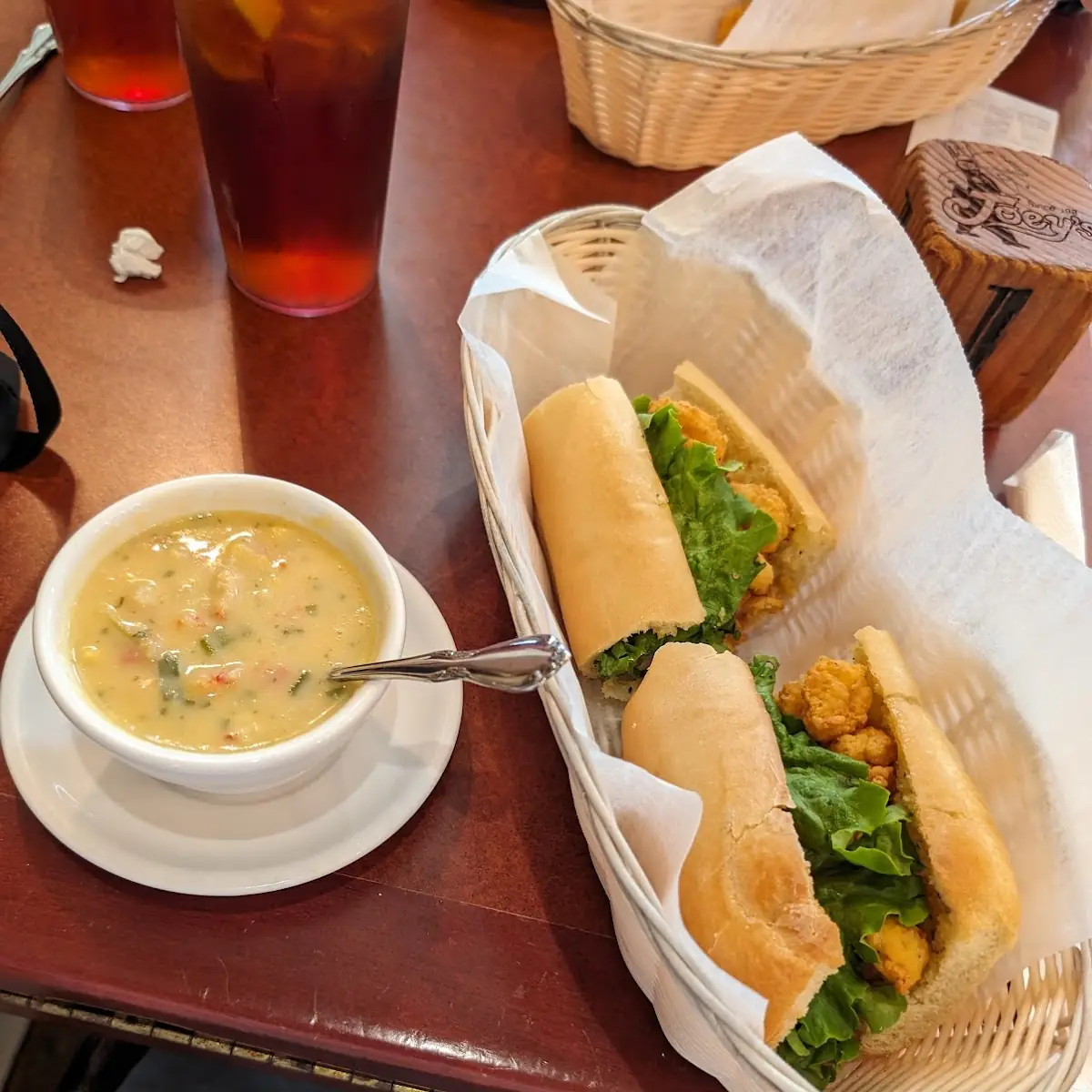 Poboy and Soup