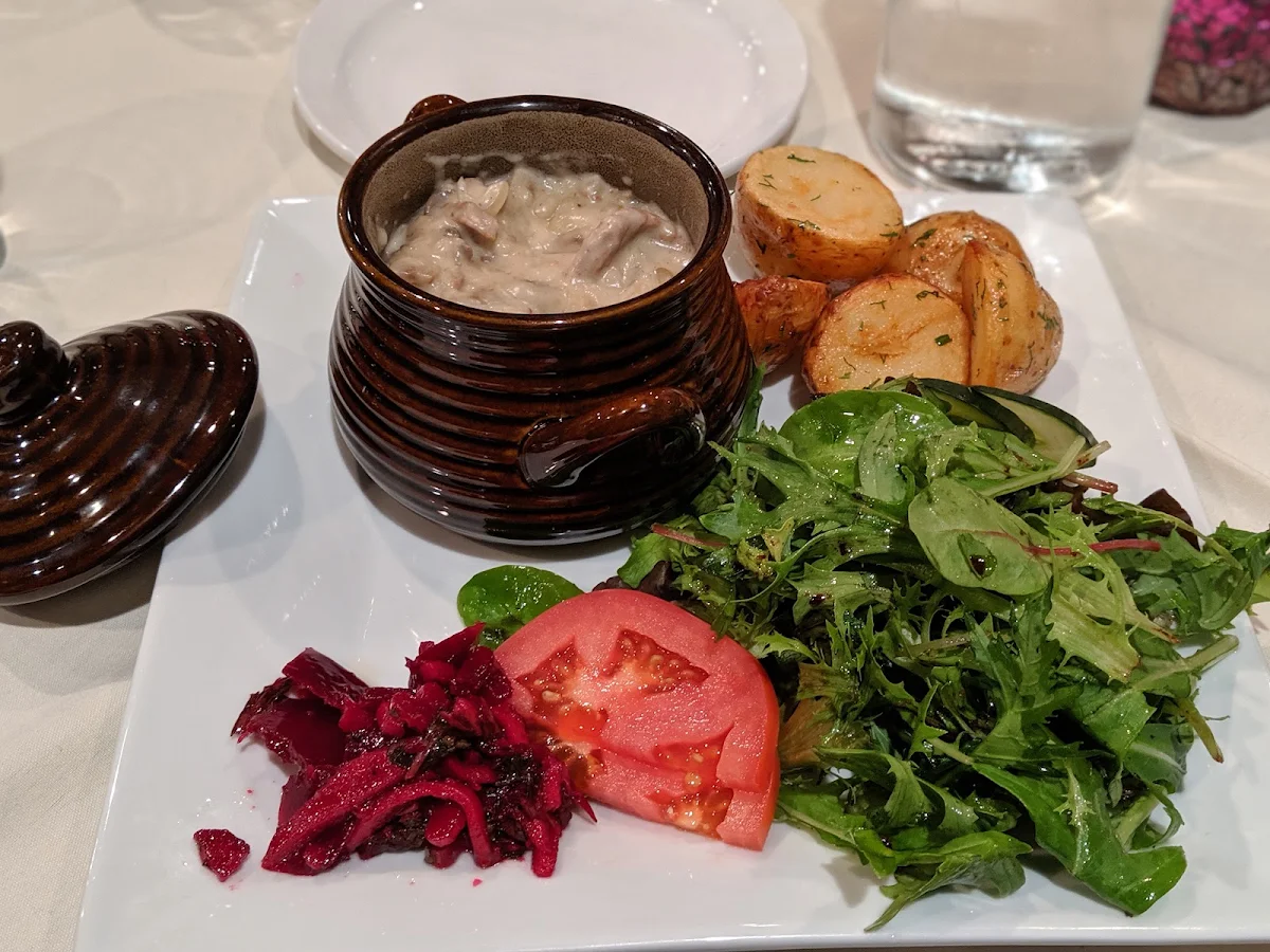 Beef Stroganoff, Restaurant Majeur