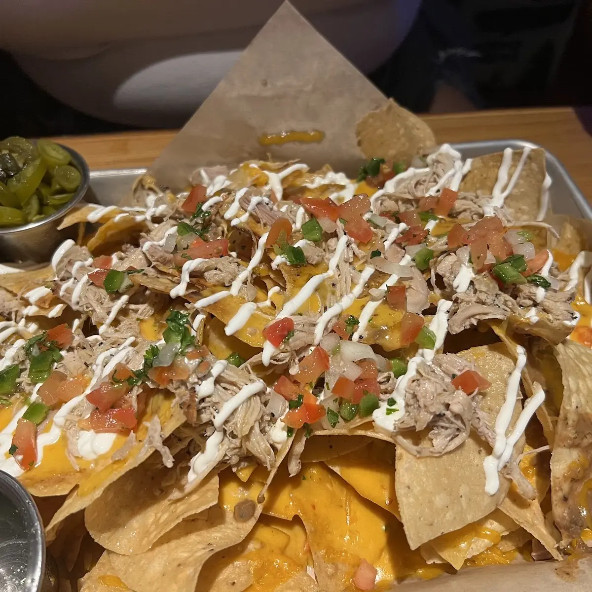 Pulled Chicken Nachos