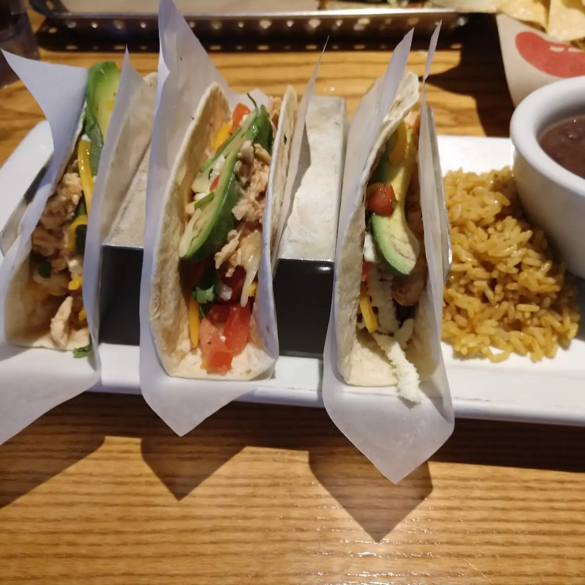 Ranchero Chicken Tacos