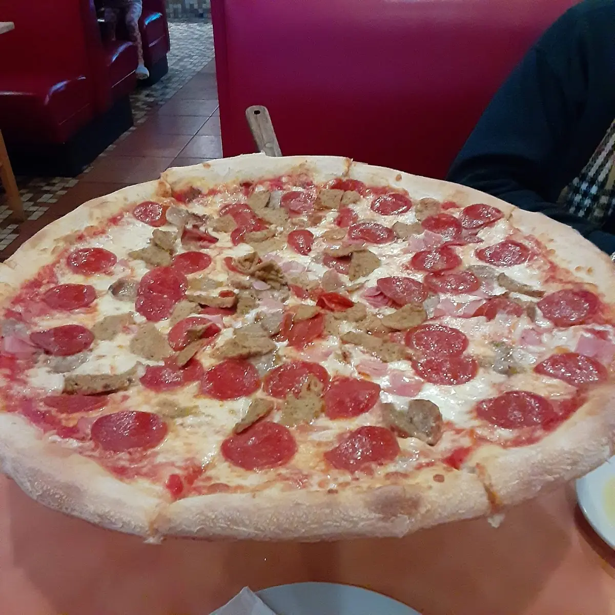 Pepperoni & Italian Sausage Pizza