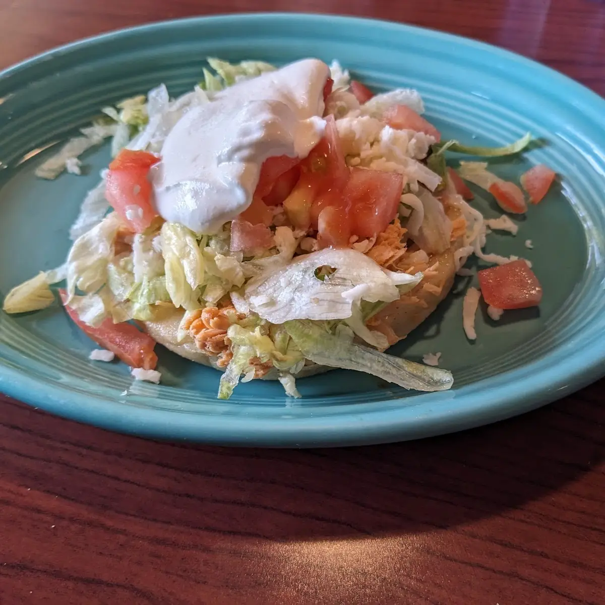 Chicken Tostada