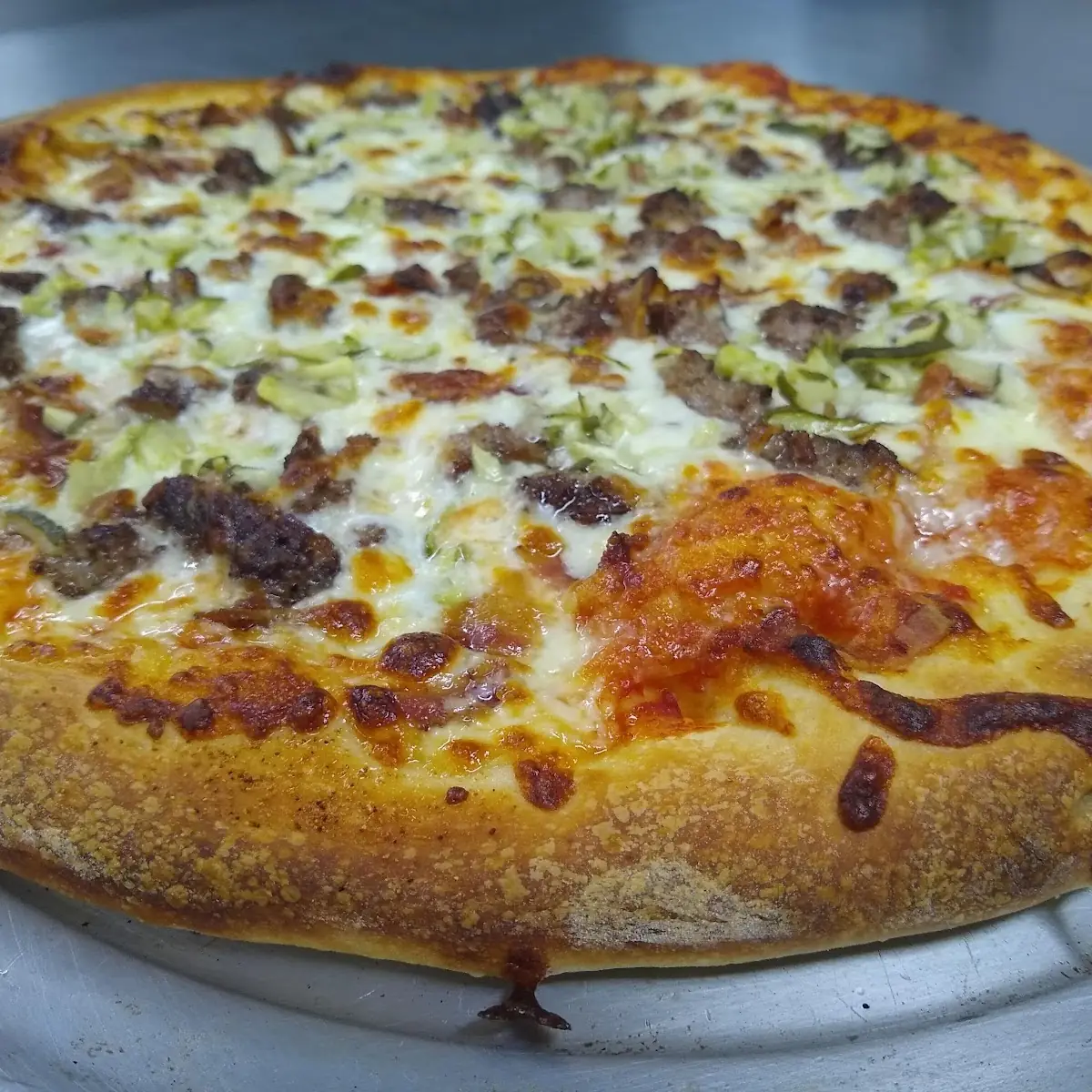 Steak & Cheese Pizza