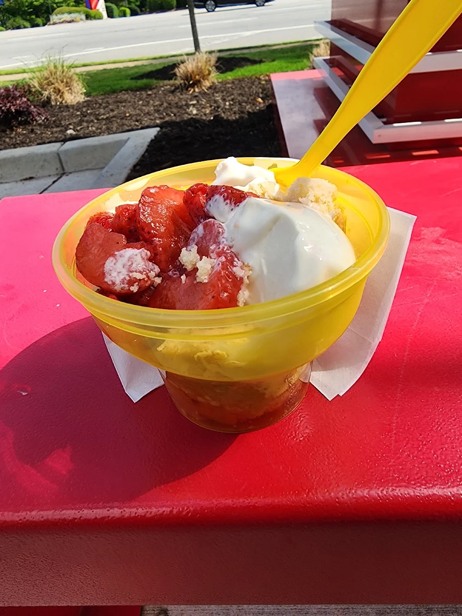 Strawberry Shortcake Sundae