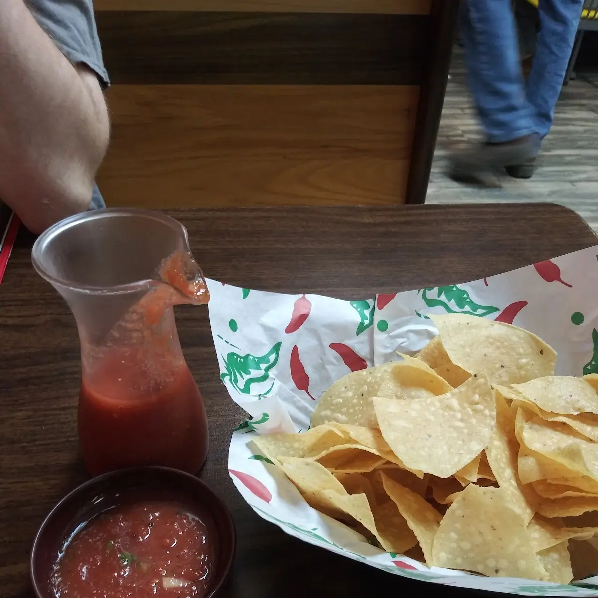 Chips Salsa and Chips