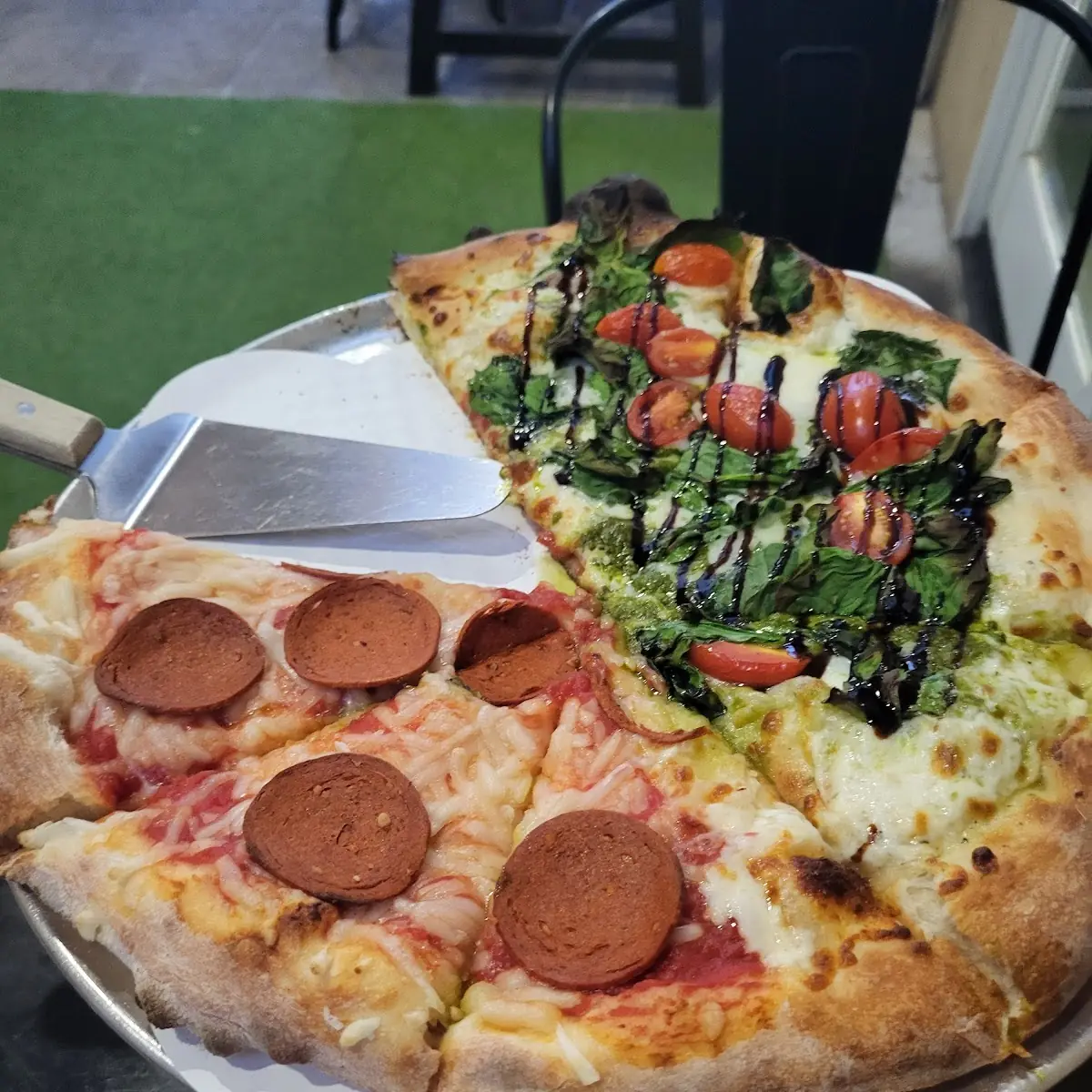 Take & Bake 14 Vegan Pepperoni Pizza