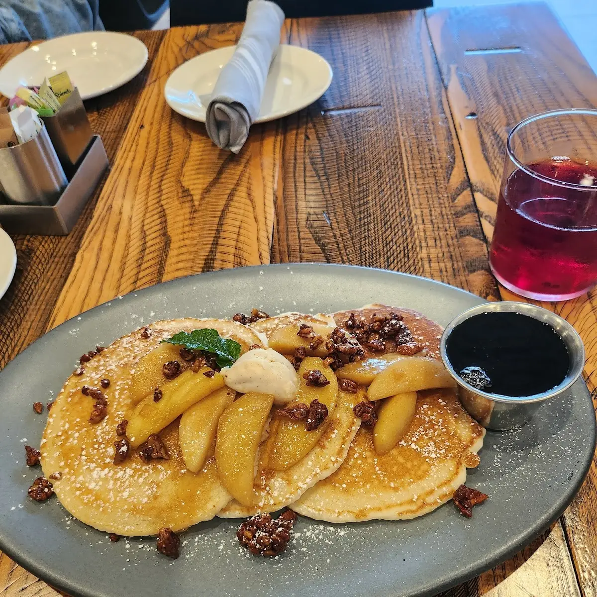 Cinnamon Apple Pancakes