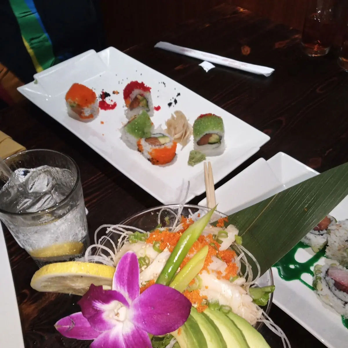 Sunset Sushi Appetizer