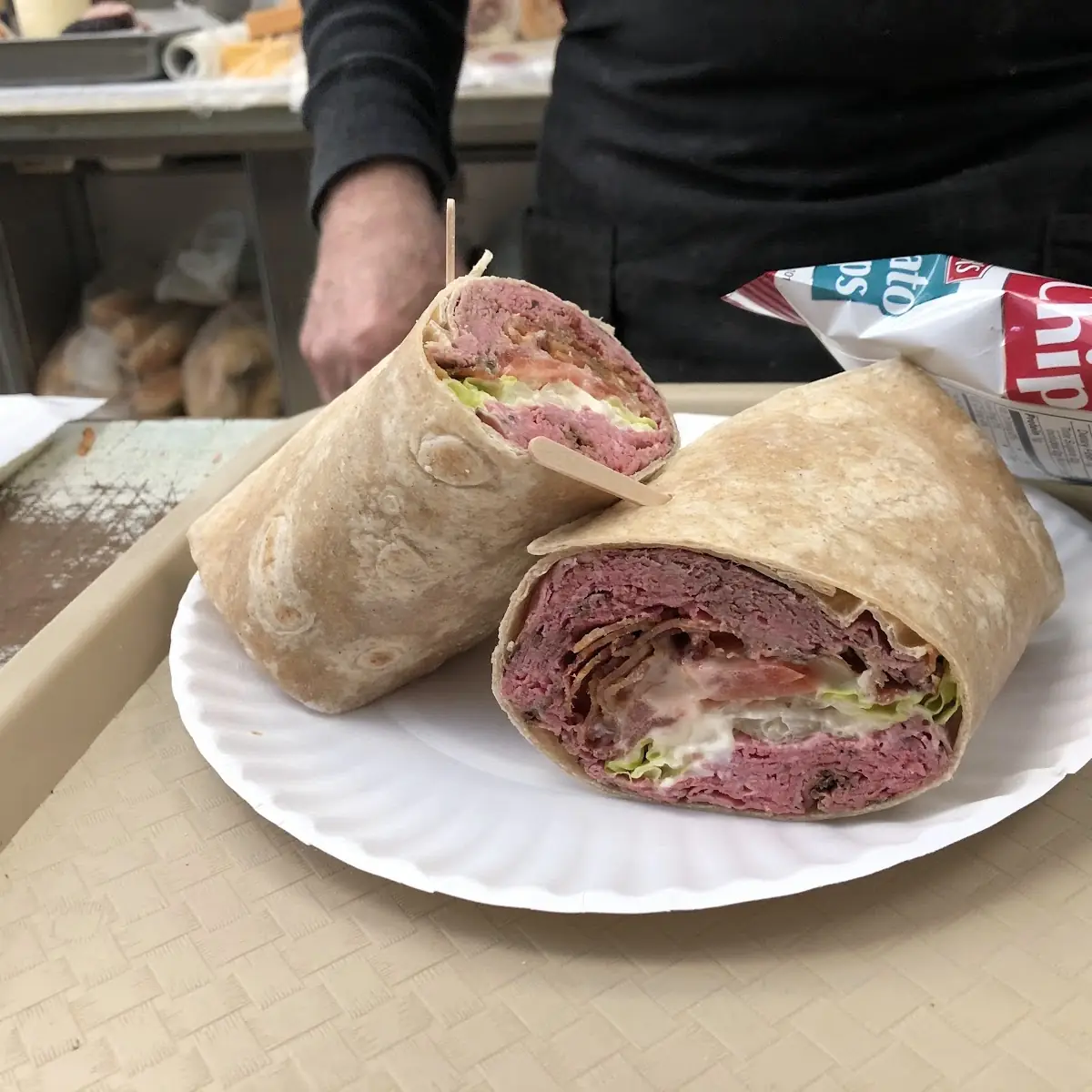Roast Beef Club Wrap