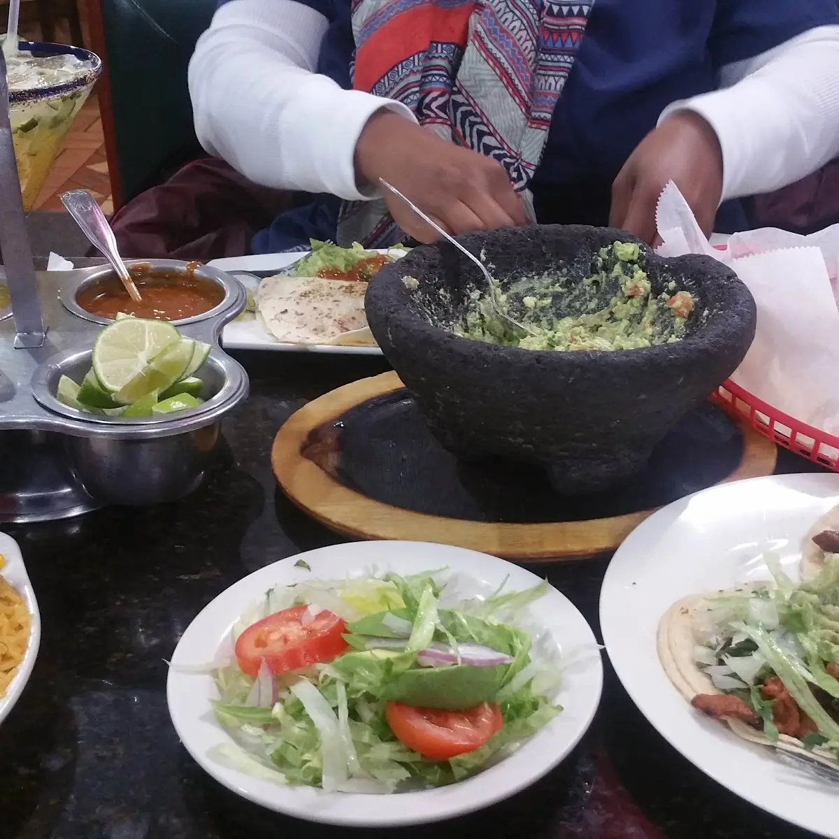 Molcajete Azteca 2p