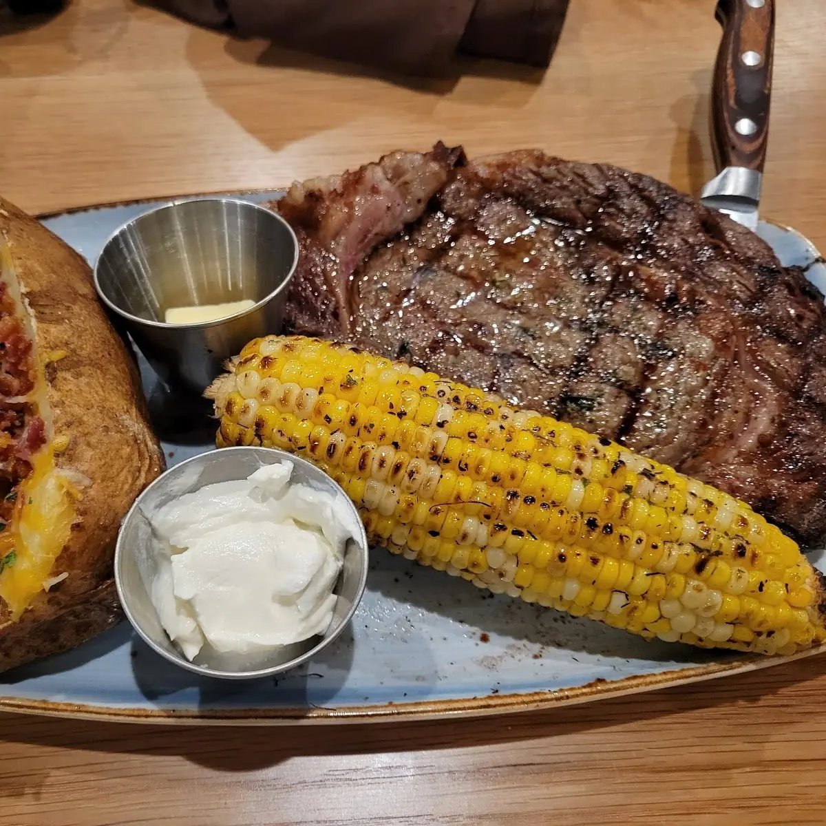 Ribeye Steak Dinner