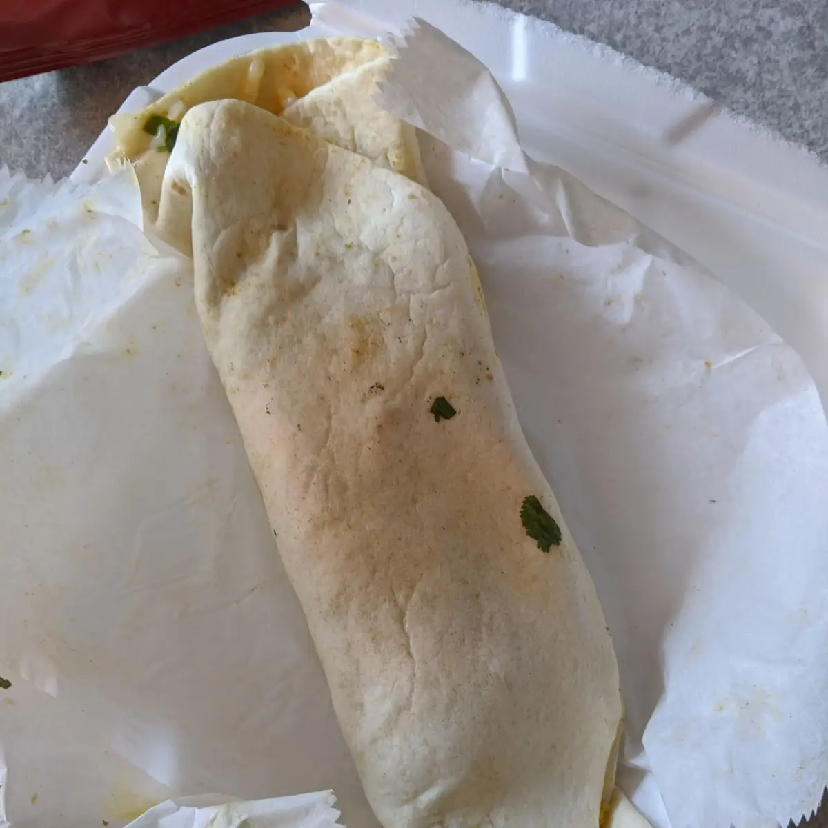 Curry Chicken Taco Supreme with Bag of Chips