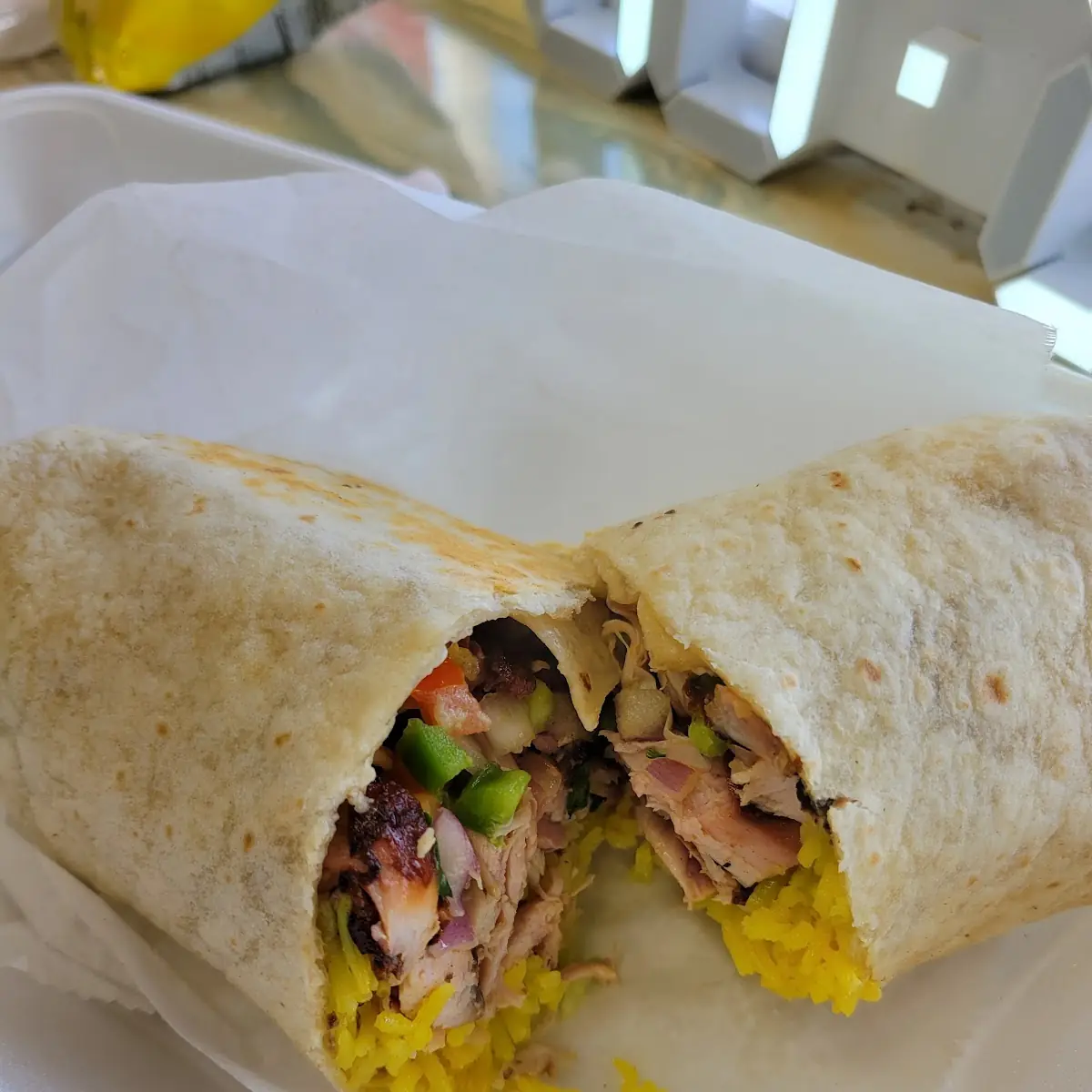 Jerk Chicken Wrap