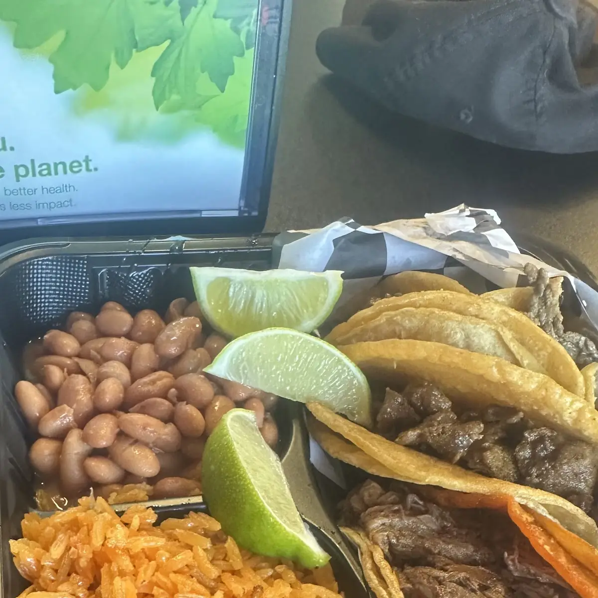 2 Quesa's Rice & Beans