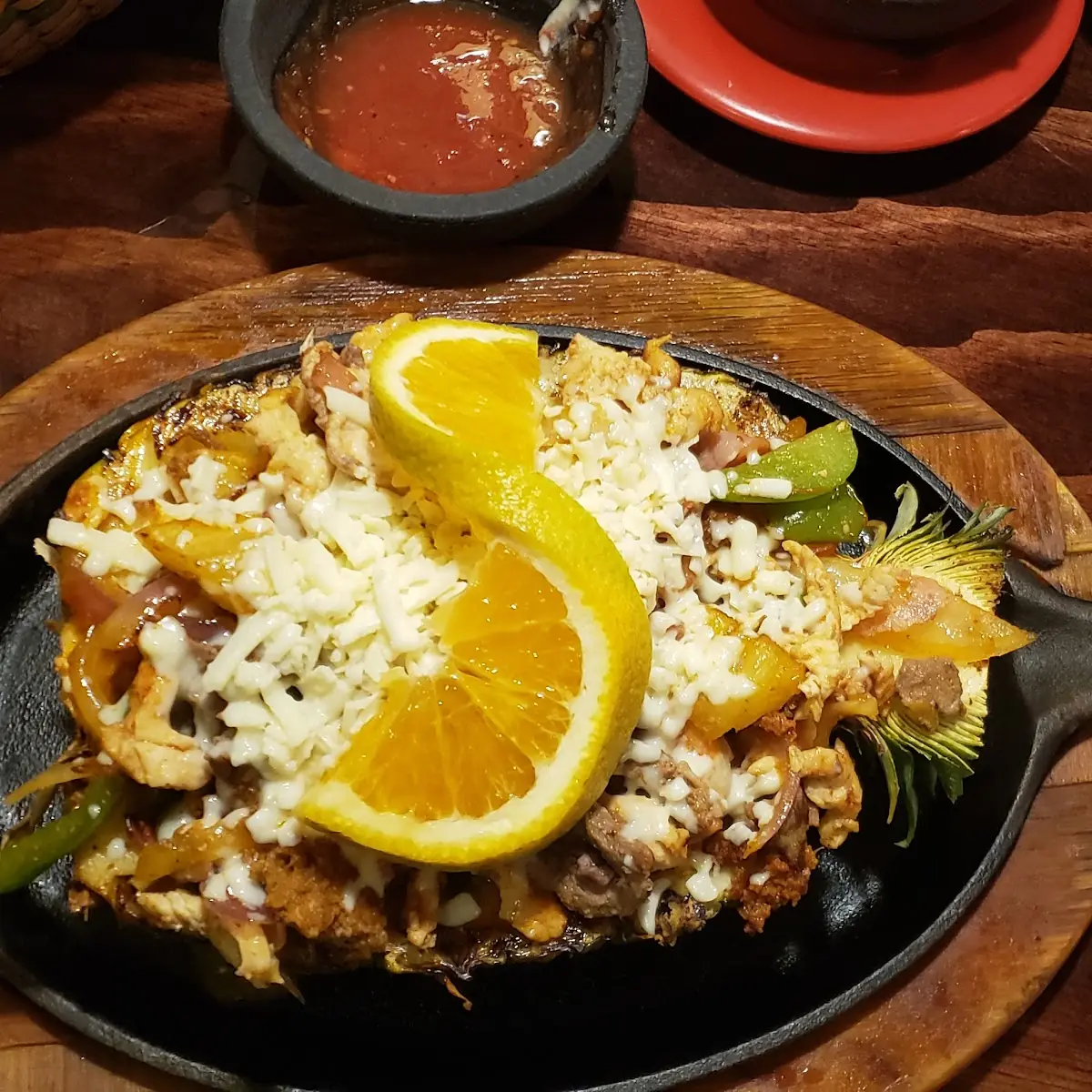 Pineapple Chicken and Shrimp