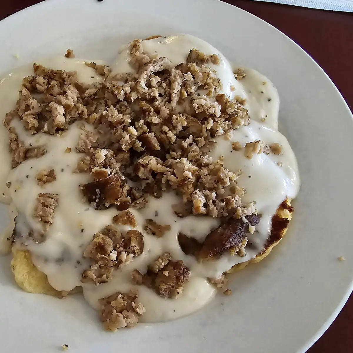 Sausage Gravy and Biscuits