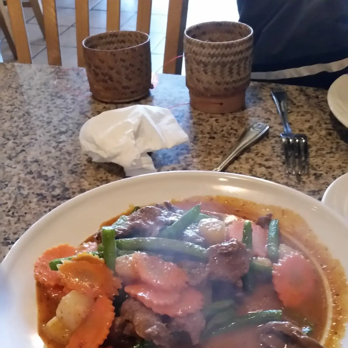 Panang Curry Beef with Pineapple