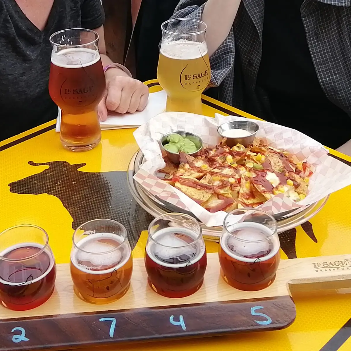 Nachos, Le Sage Brasseur - Microbrasserie Artisanale
