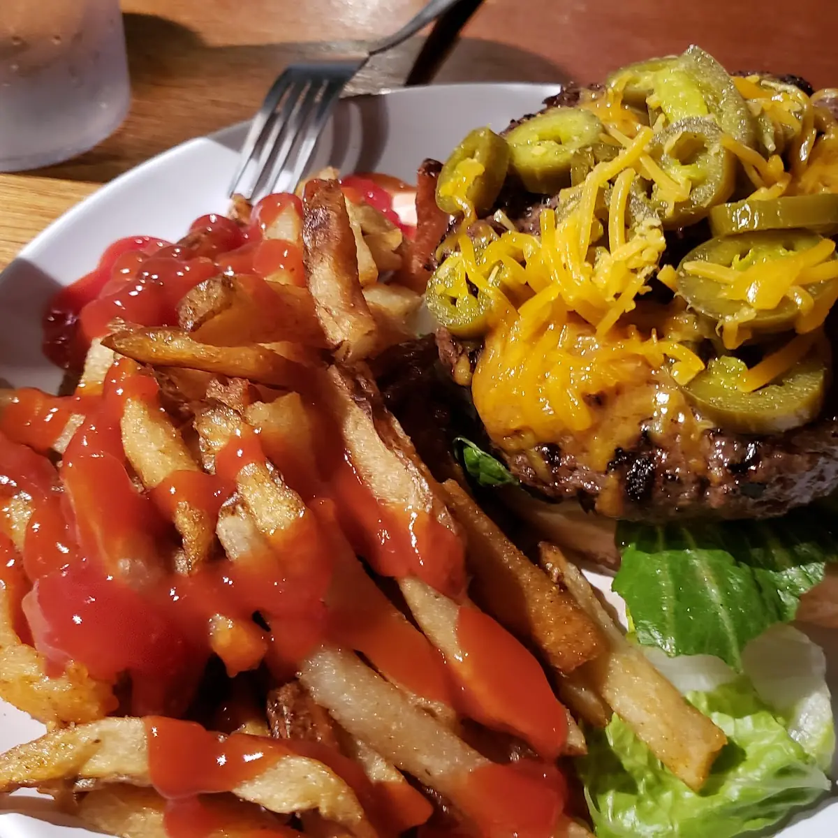 Bacon Cheddar Jalapeno Burger