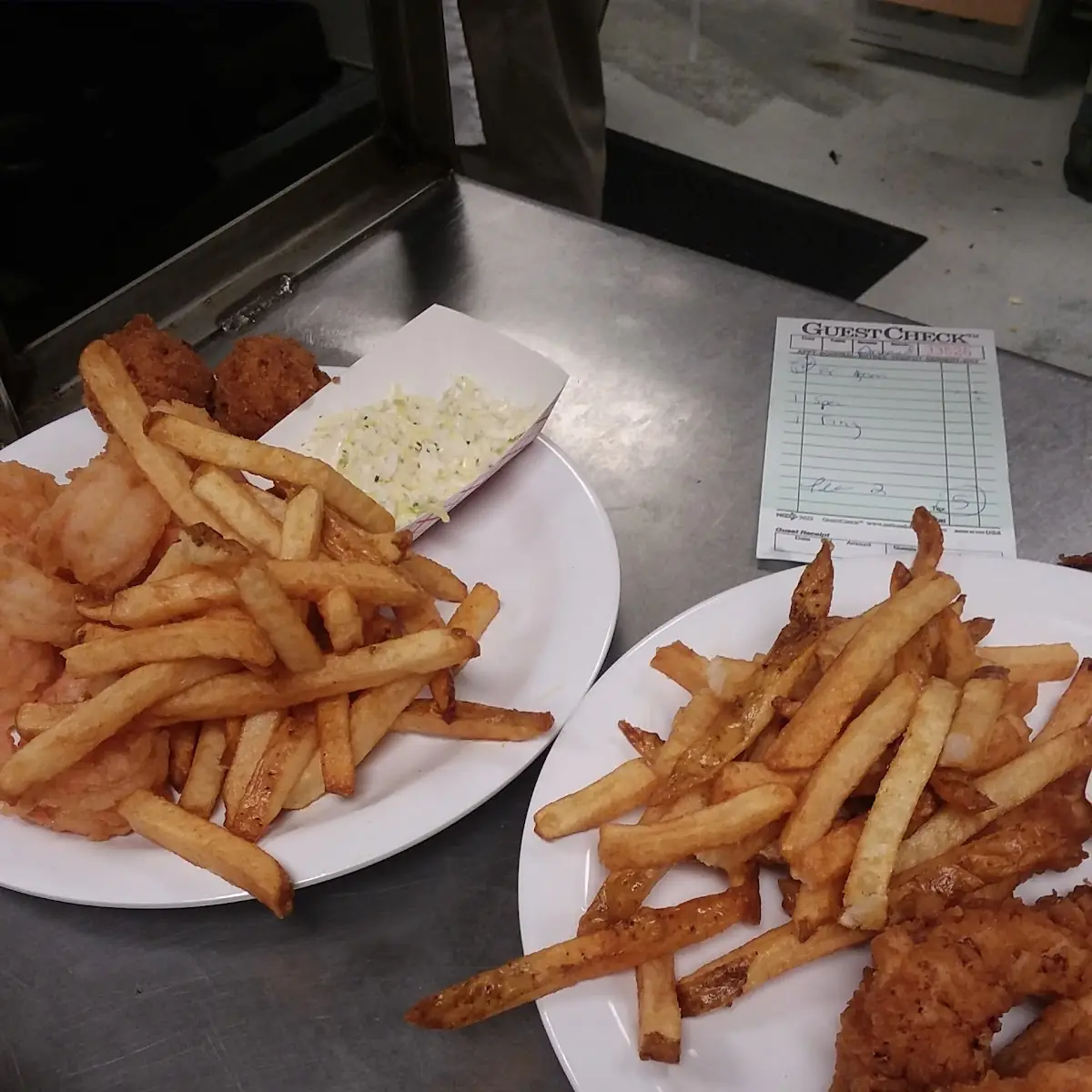 Fried Shrimp and Chicken Finger Basket