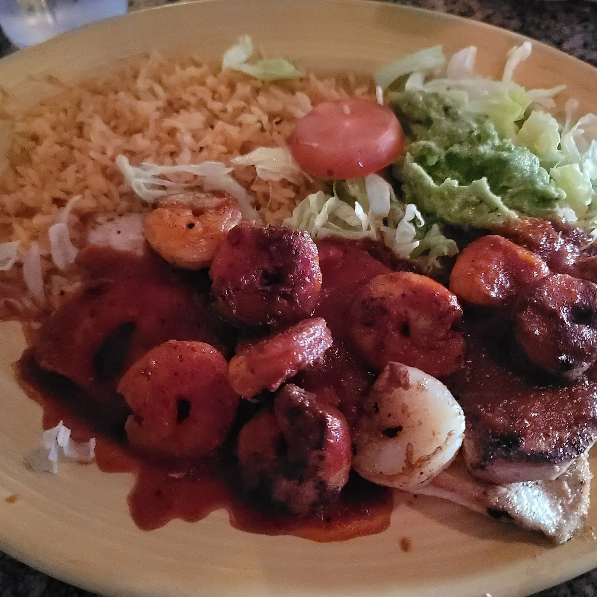 Pollo Loco Con Shrimp