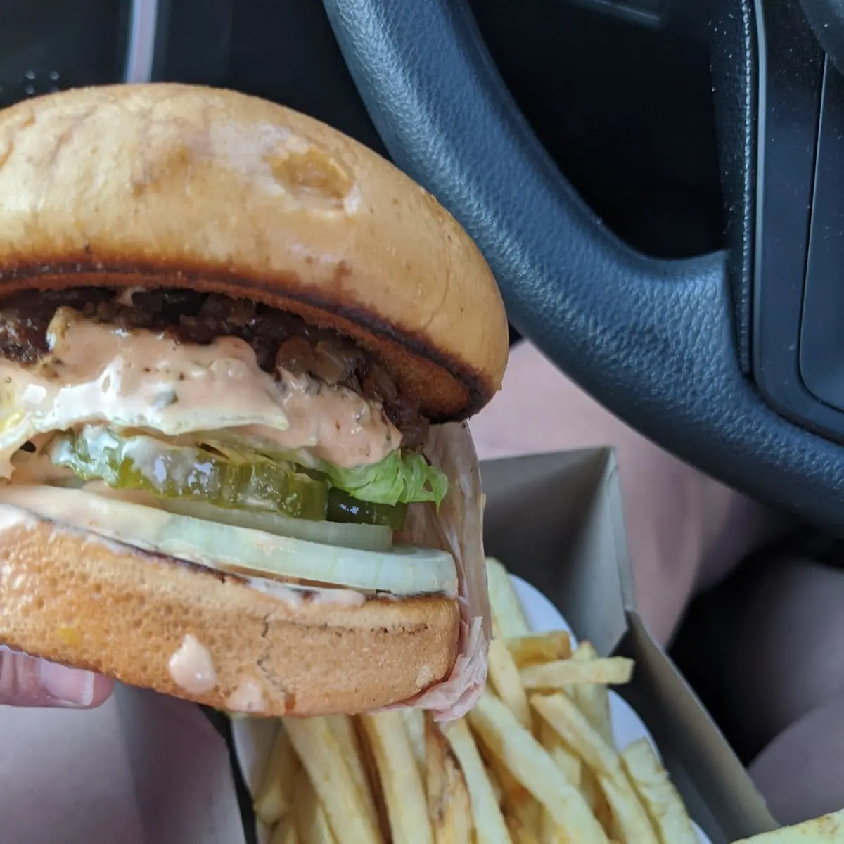 Animal Style Burger