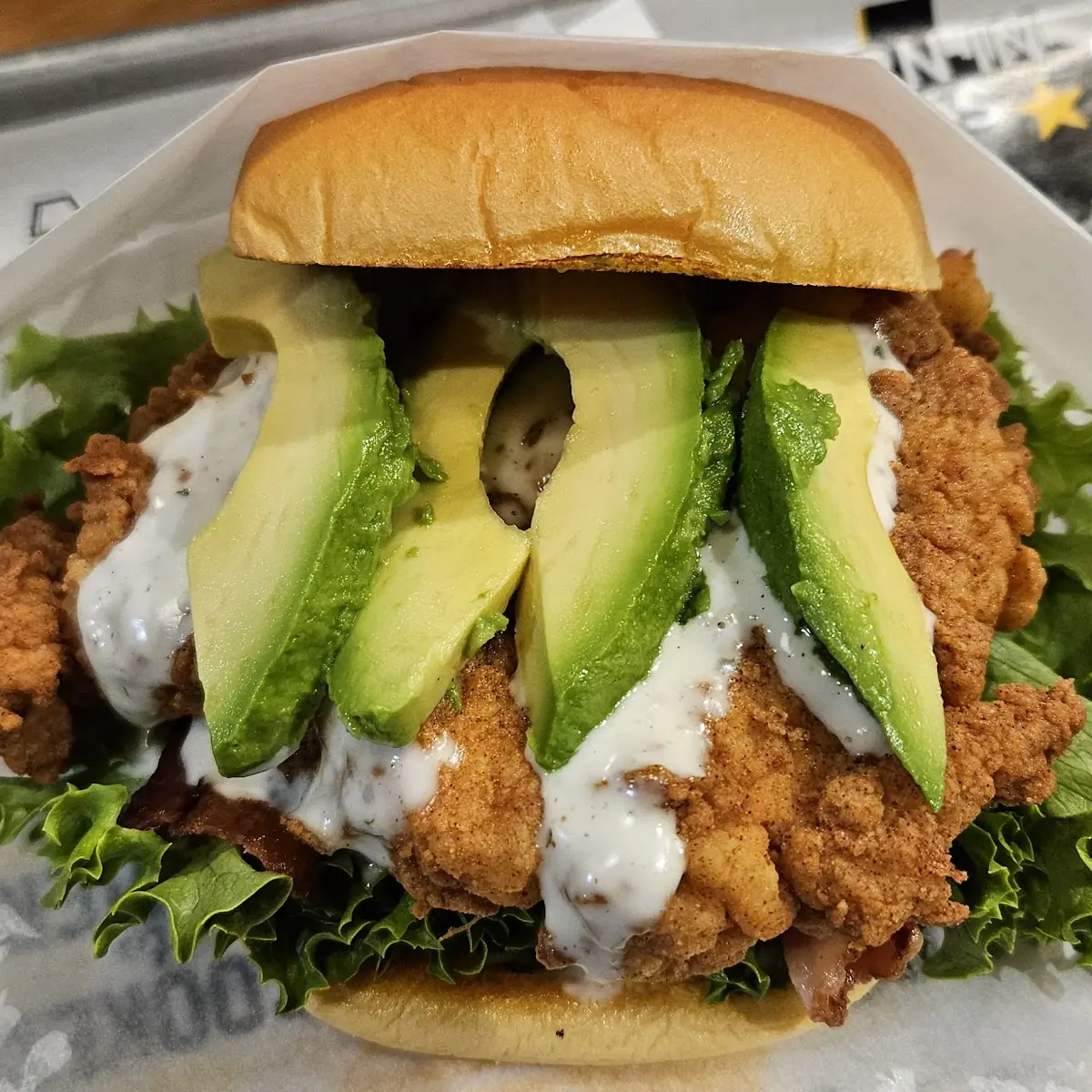 Bacavo Ranch Chicken Sandwich