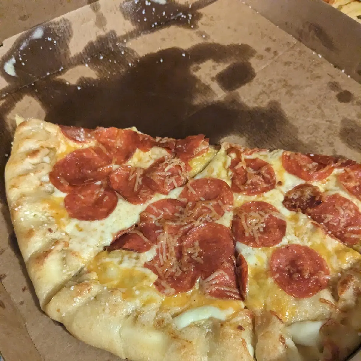 Pretzel Crust Pizza Pepperoni