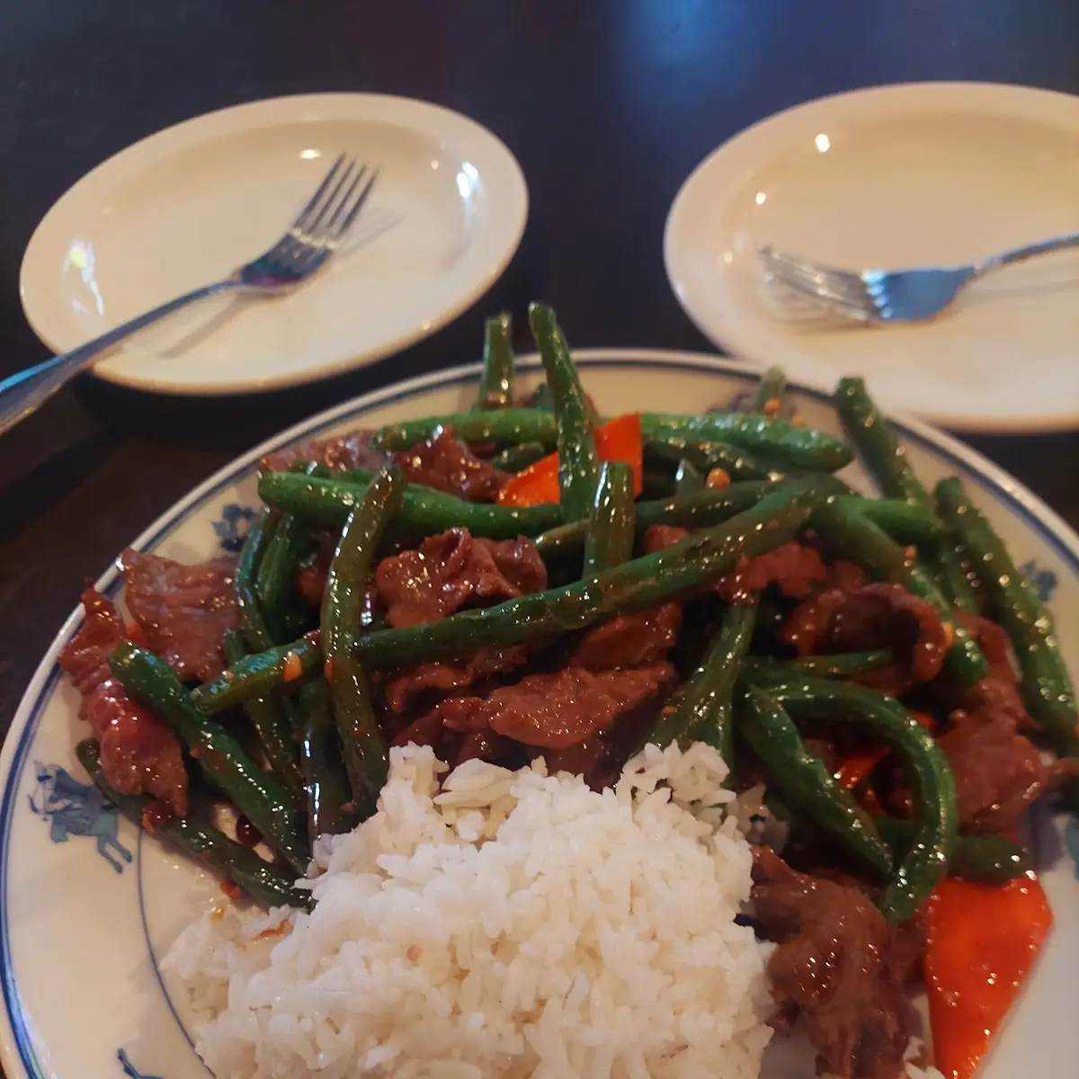 Beef String Beans and Black Bean Sauce