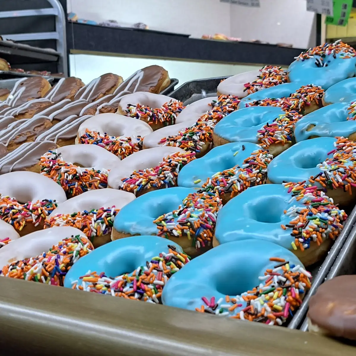 Sprinkles Glazed Donut