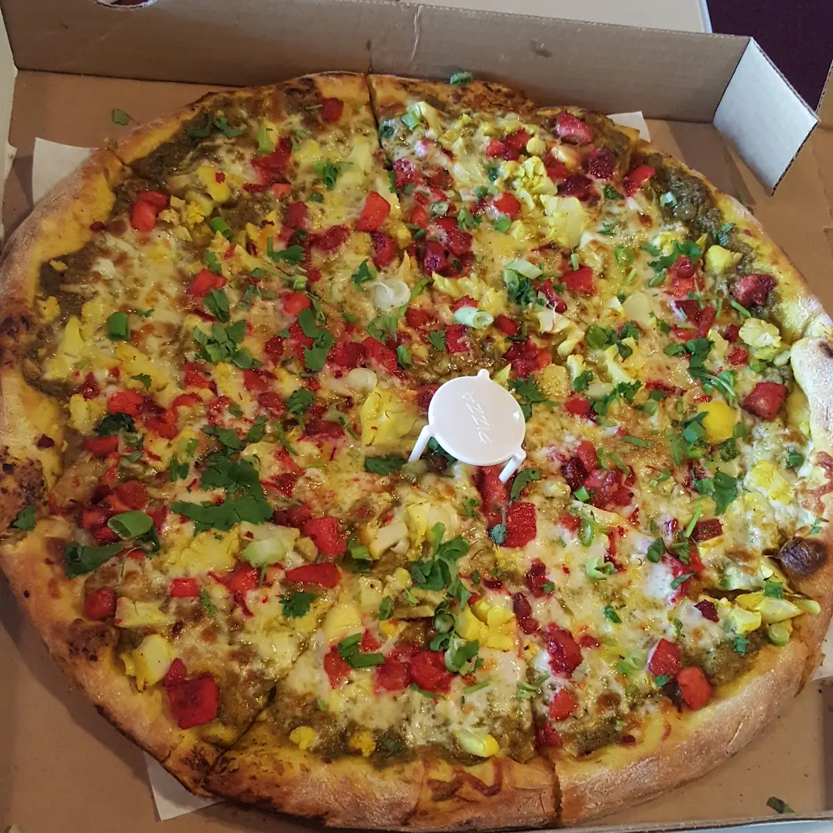 Indian Meat Pizza