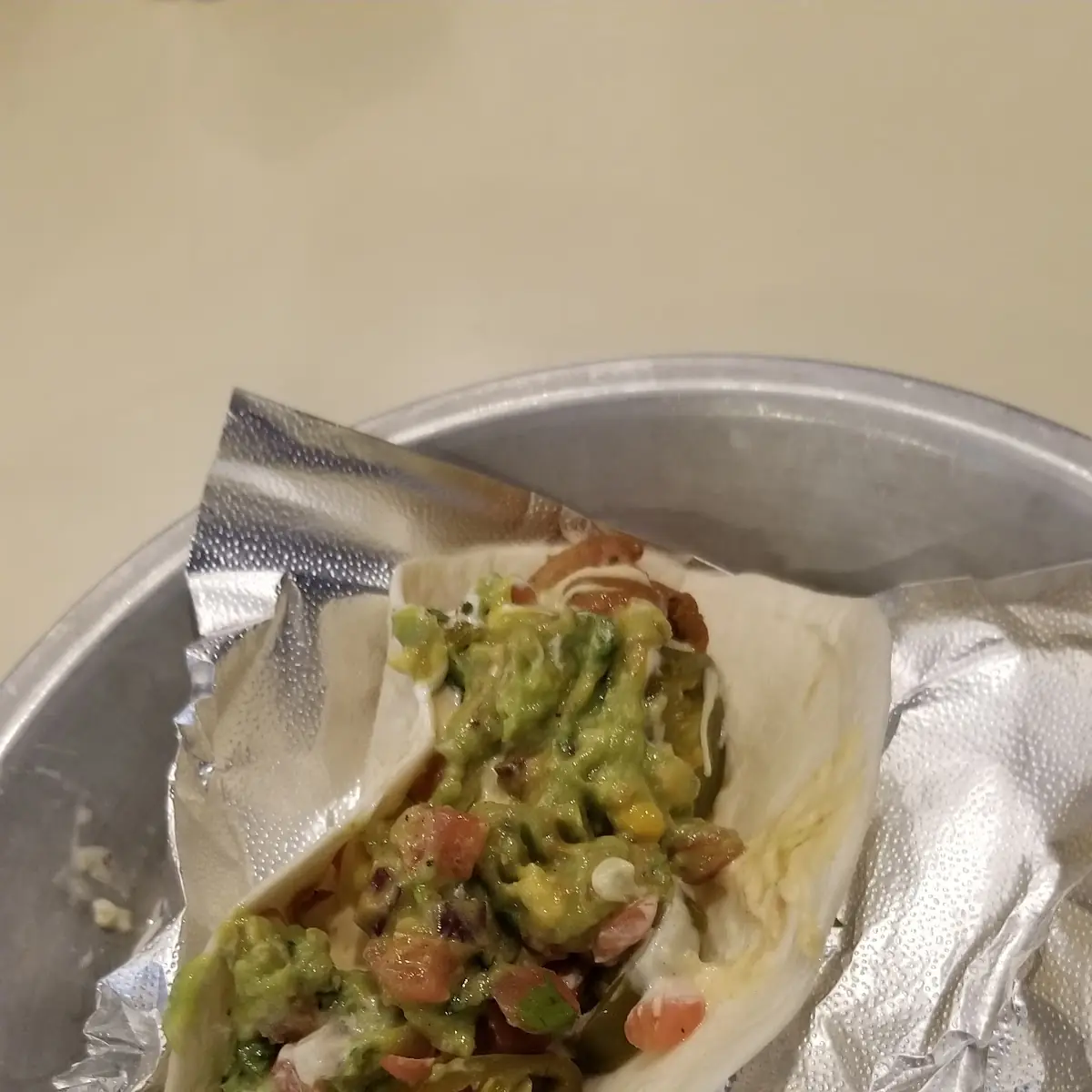 Fish Taco with Guacamole