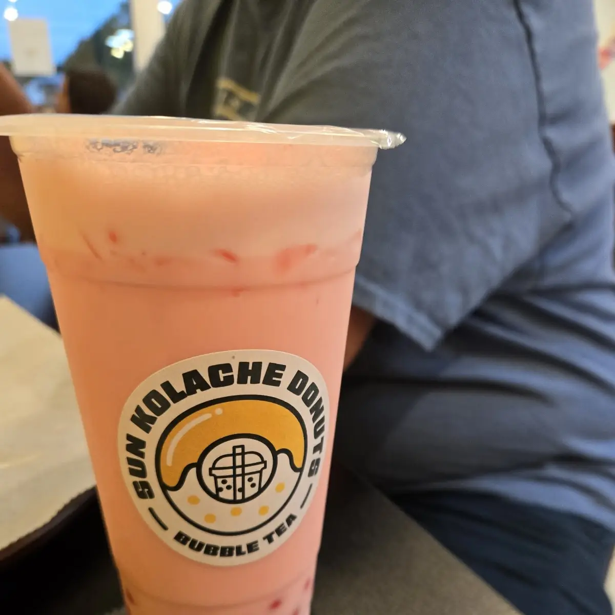 Iced Matcha Boba Tea