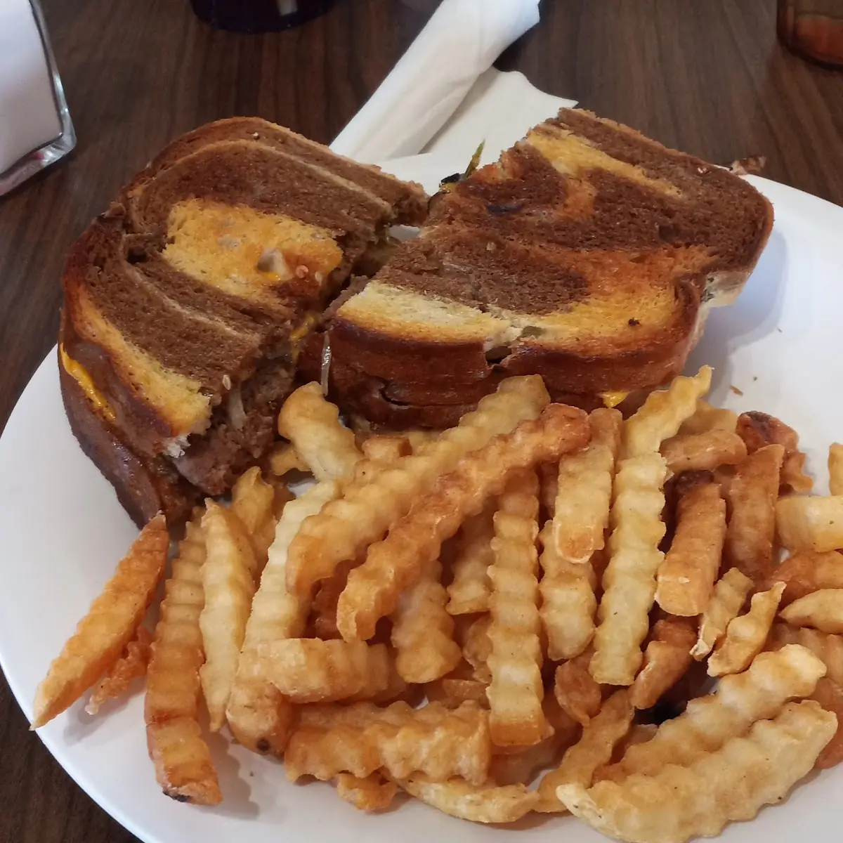 Patty Melt Sandwich Platter