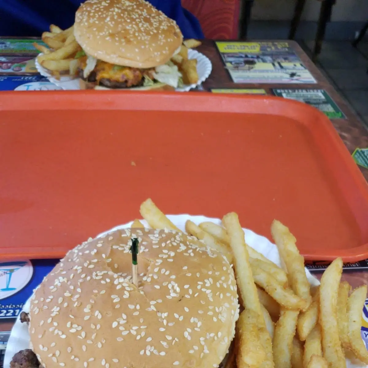 Mushroom Swiss Burger