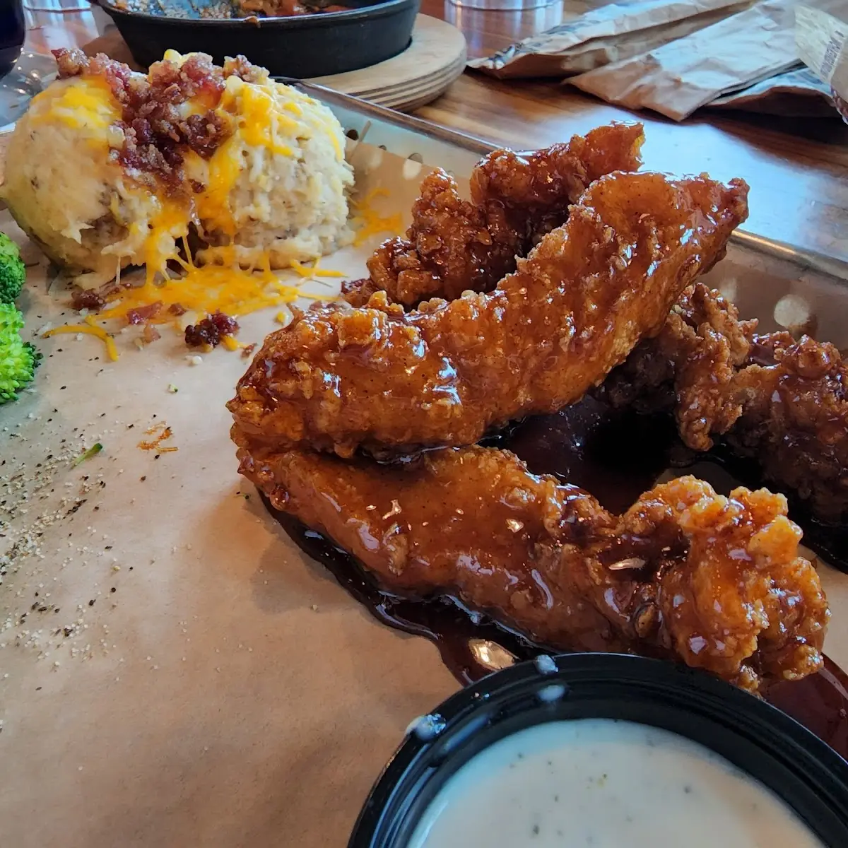 Honey Chipotle Chicken Crispers