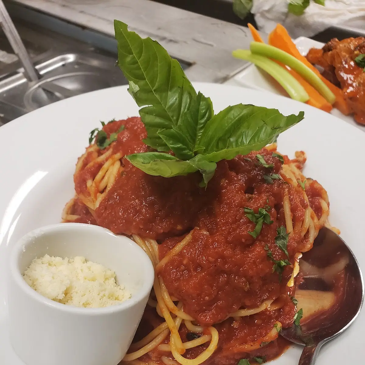 Spaghetti w/ Marinara (L)