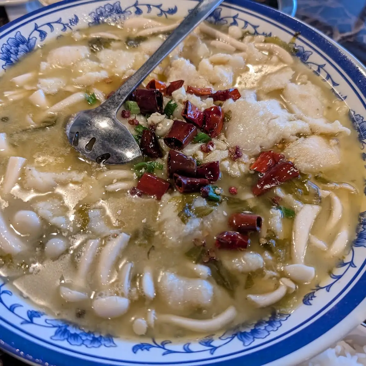 Boiled Fish with Pickled Chinese Cabbage