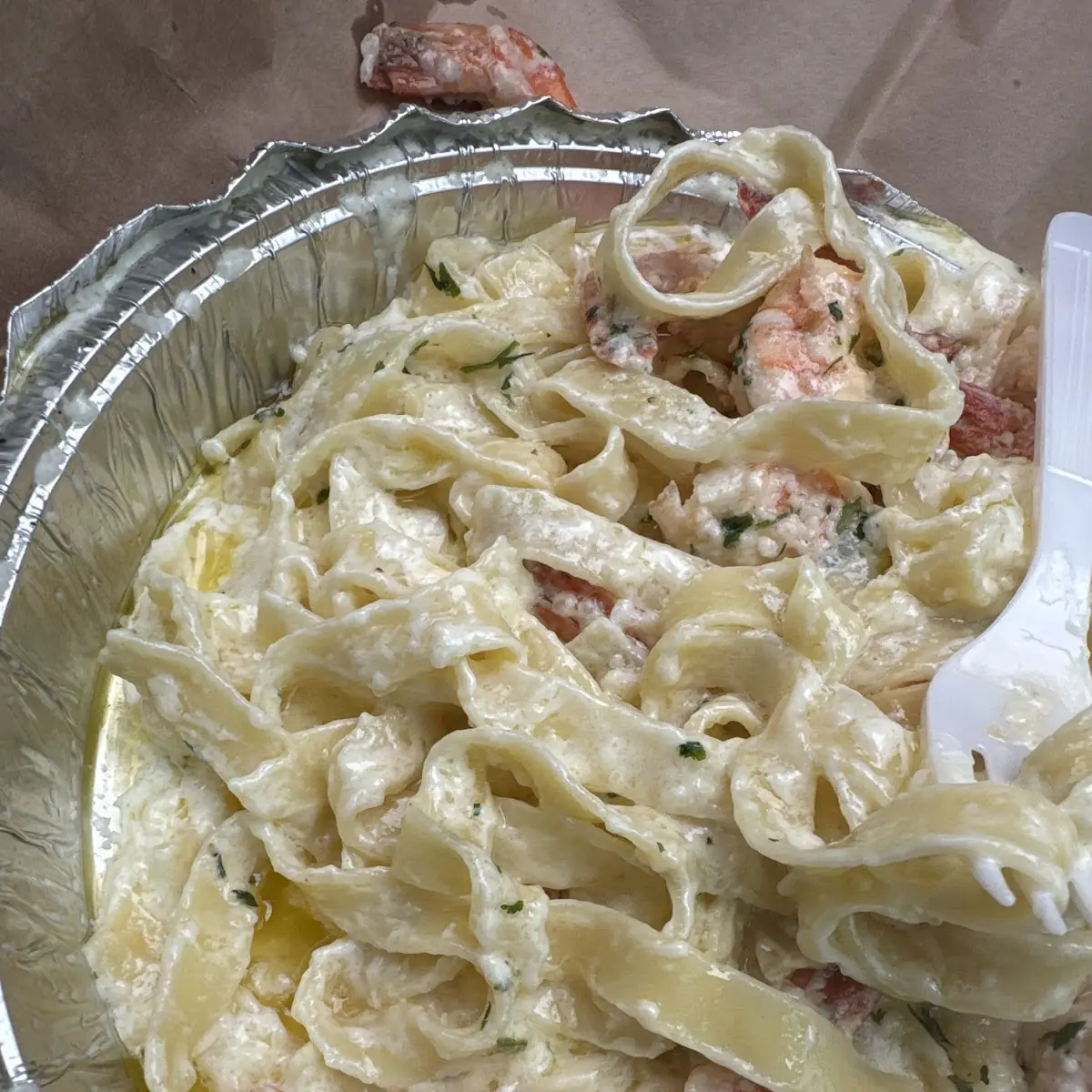 Shrimp Alfredo