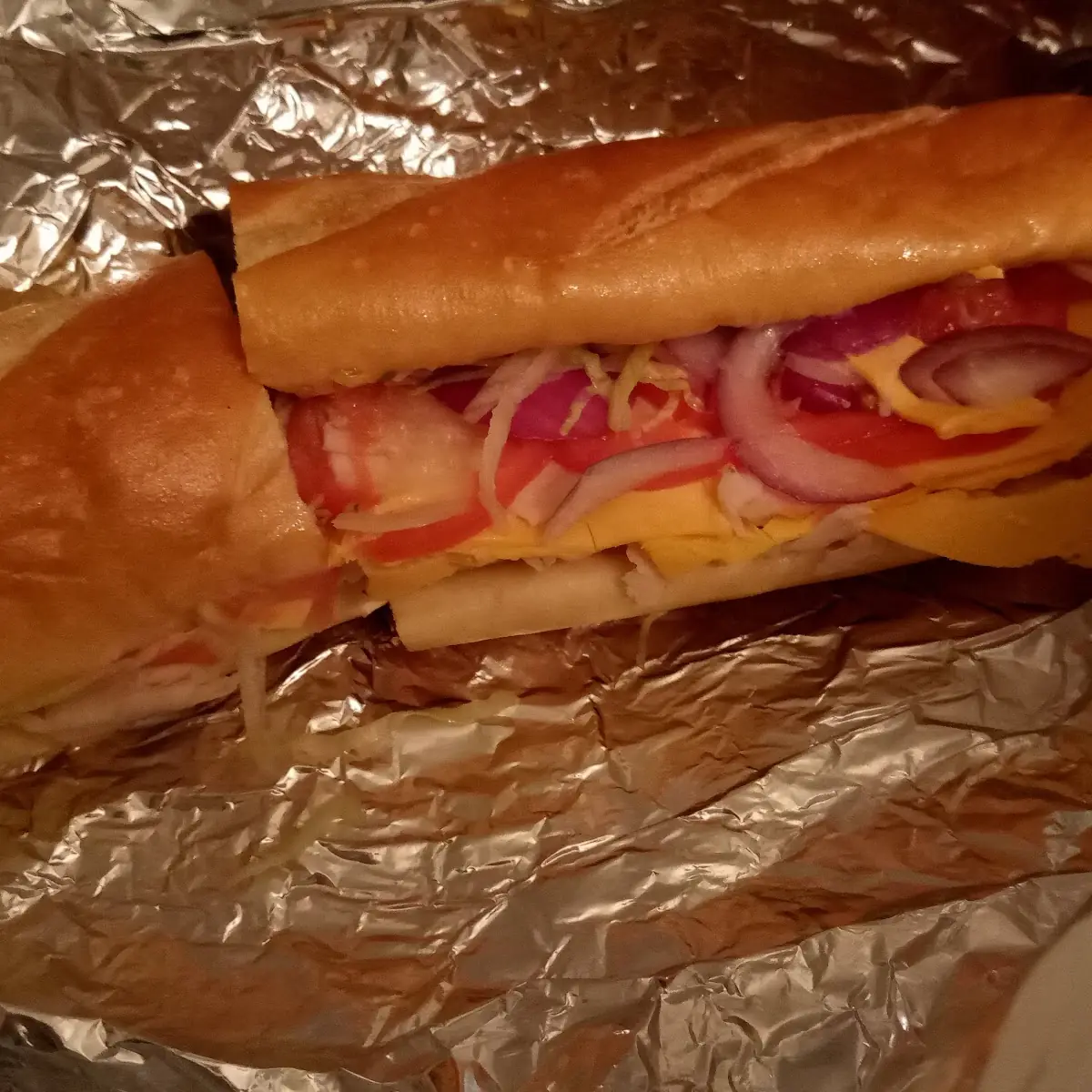 Turkey and Cheese Sub