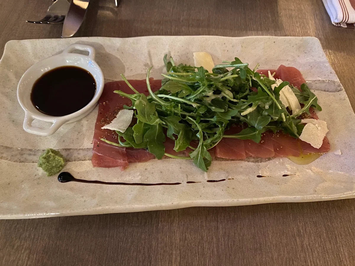 Ahi Tuna Carpaccio