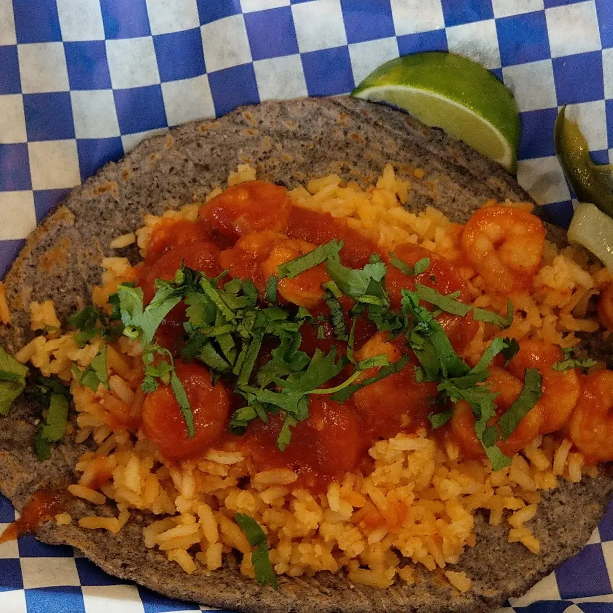 Camarónes a La Diabla