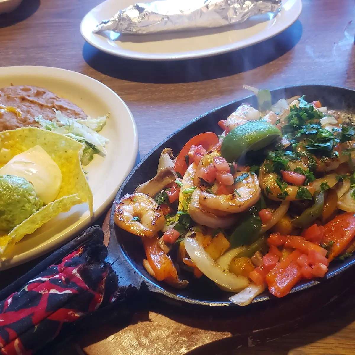 Shrimp Fajitas