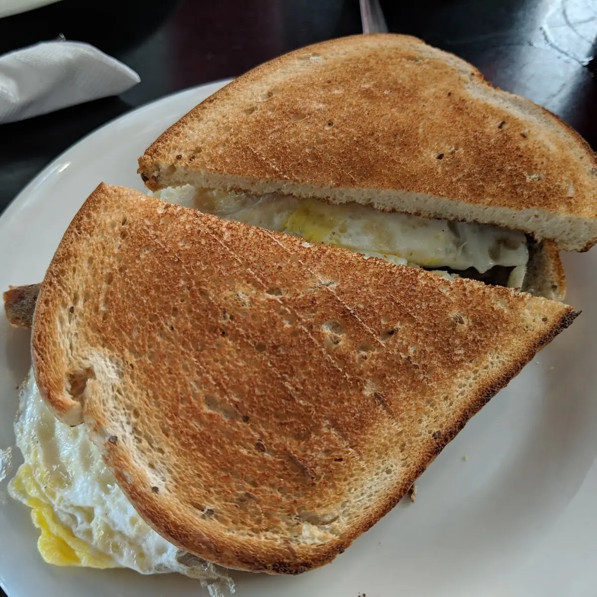 Meat Breakfast Sandwich