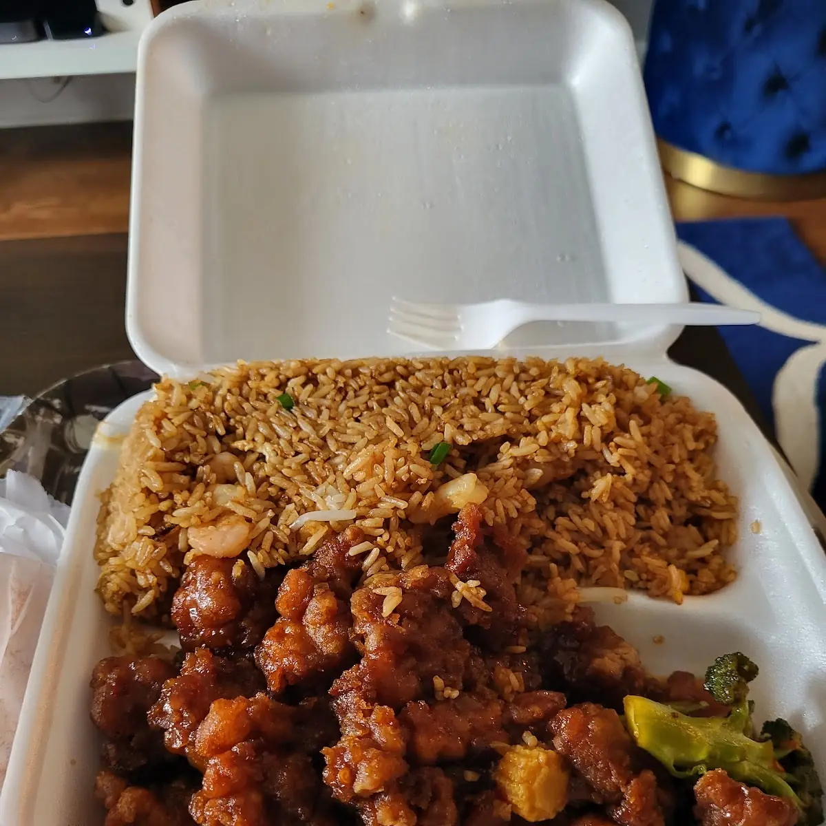 Tray Beef Fried Rice